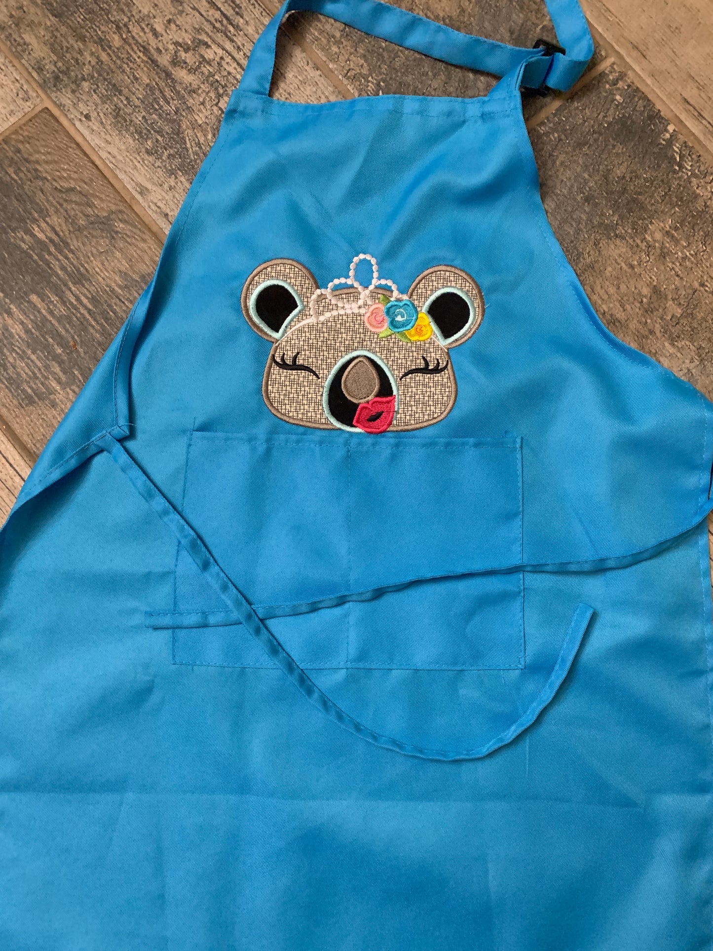 Children's Apron - Appliqued Sassy Koala